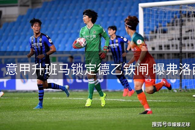 意甲升班马锁定德乙铁闸 曝弗洛西诺内即将引进法国中卫